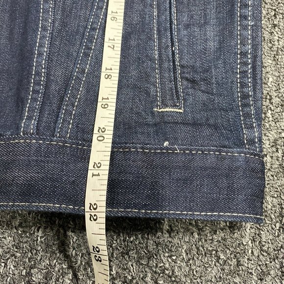 LEVI STRAUSS Black Jean Denim Jacket Size Large 12-13 Years LEVI'S Kids Boy Girl - Picture 5 of 9